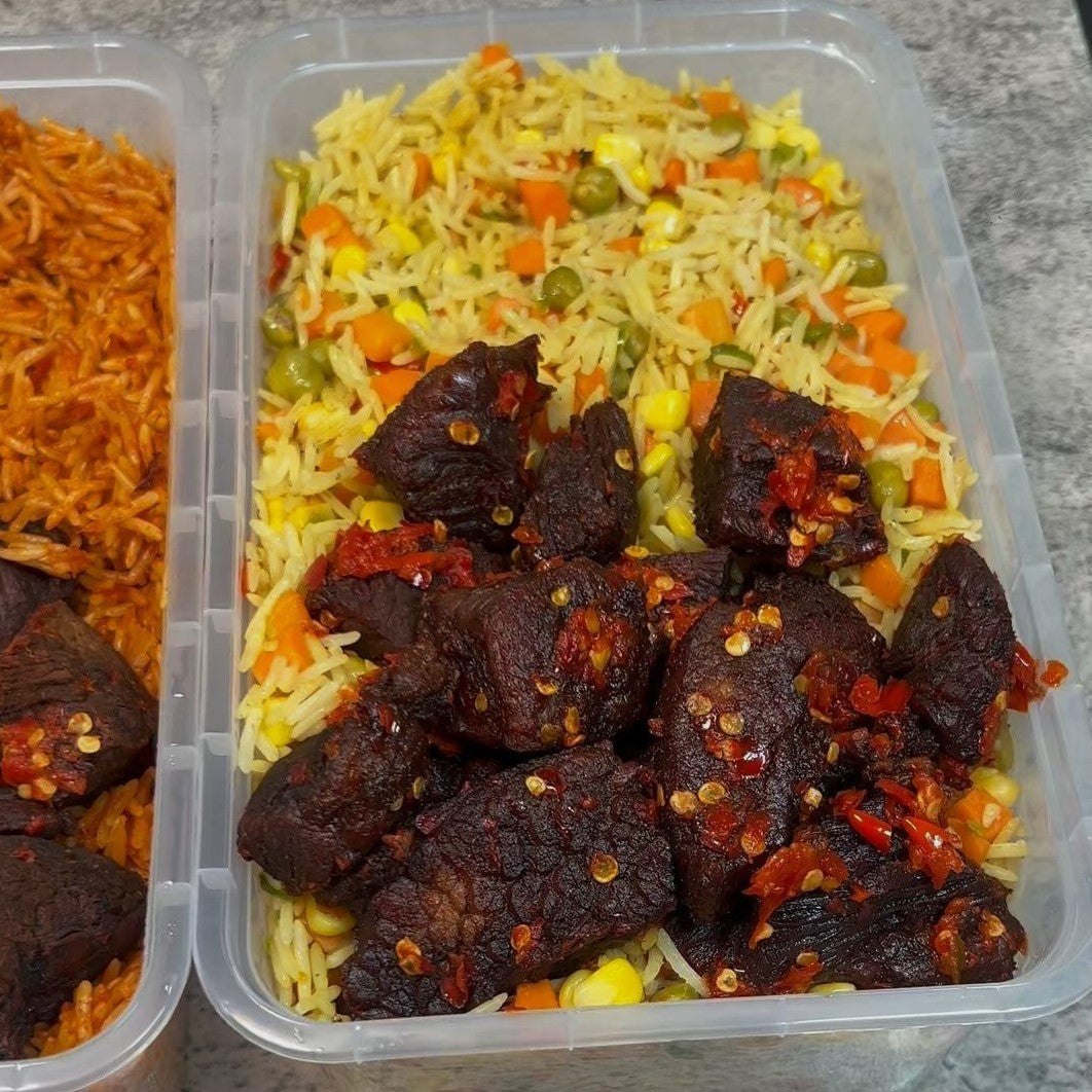 Fried rice & beef