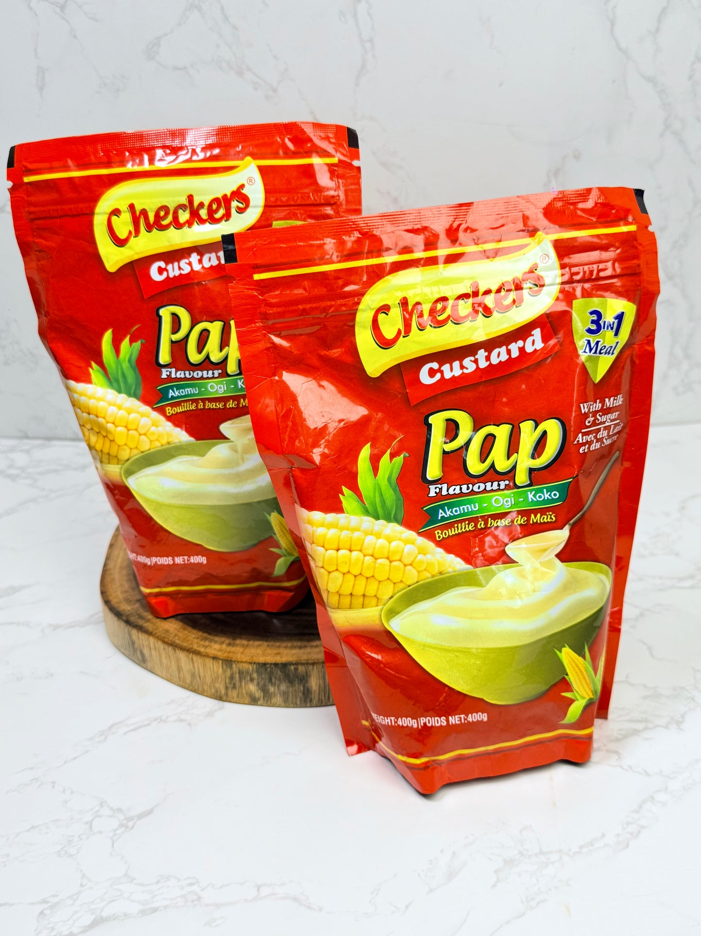 Checkers Pap Flavour Custard (400g)