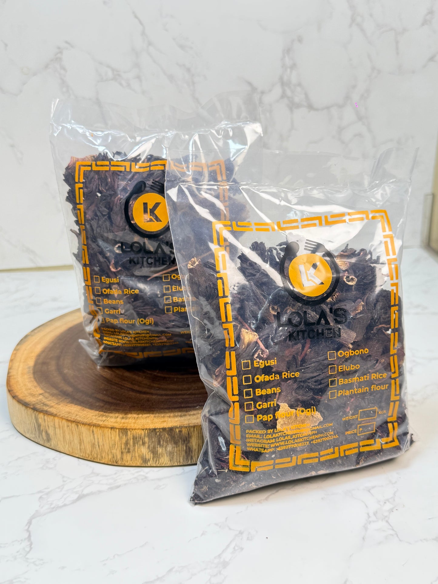 Hibiscus Leaves (Zobo):100g