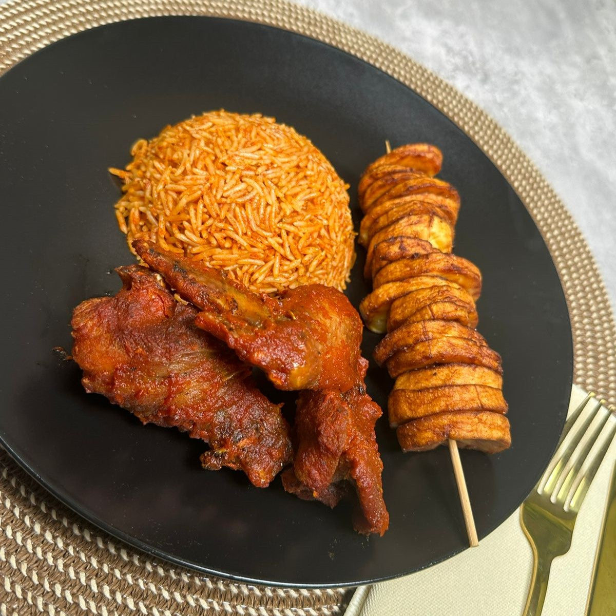 Jollof Rice and Chicken